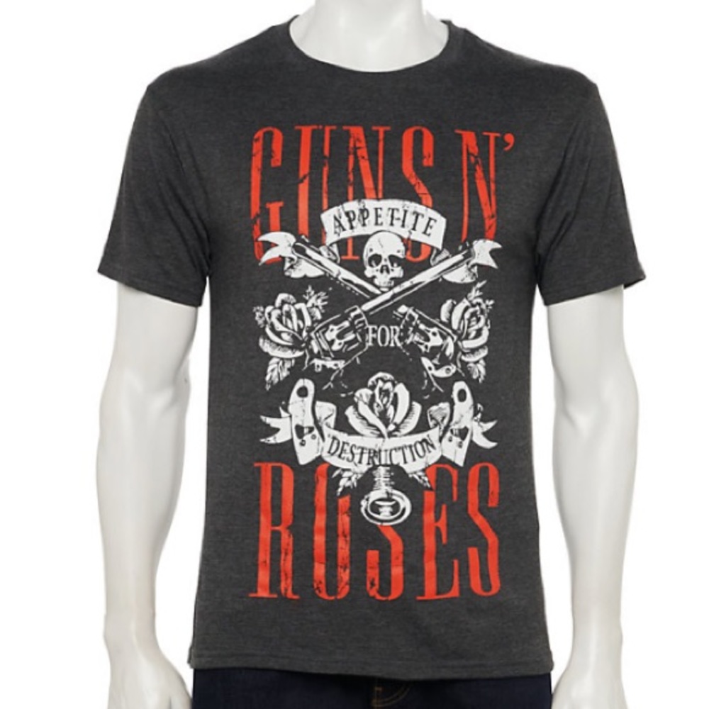 🖤Guns‎ N’ Roses Appetite For Destruction Band T-Shirt🖤